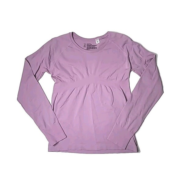 Z by Zella Pink Long Sleeve Performance Top Size Large - Picture 1 of 7